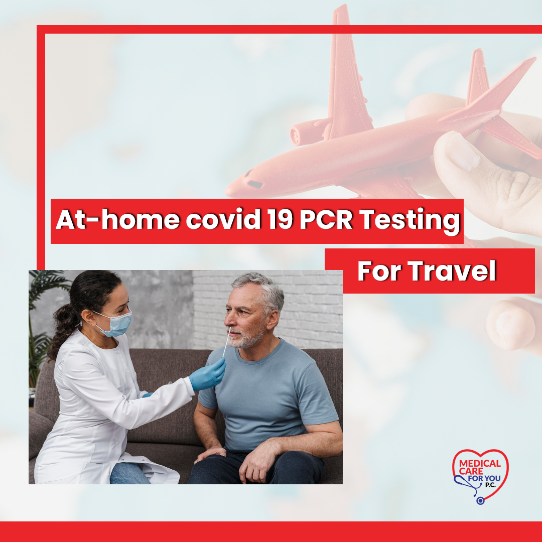 At-home covid 19 PCR Testing For Travel