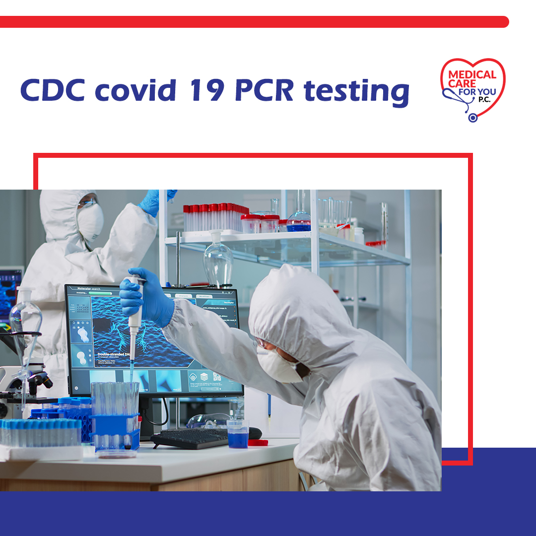 CDC Covid 19 PCR Testing