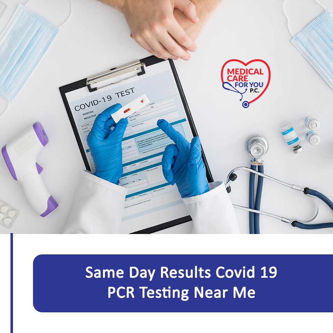 Same Day Results Covid 19 PCR Testing Near Me